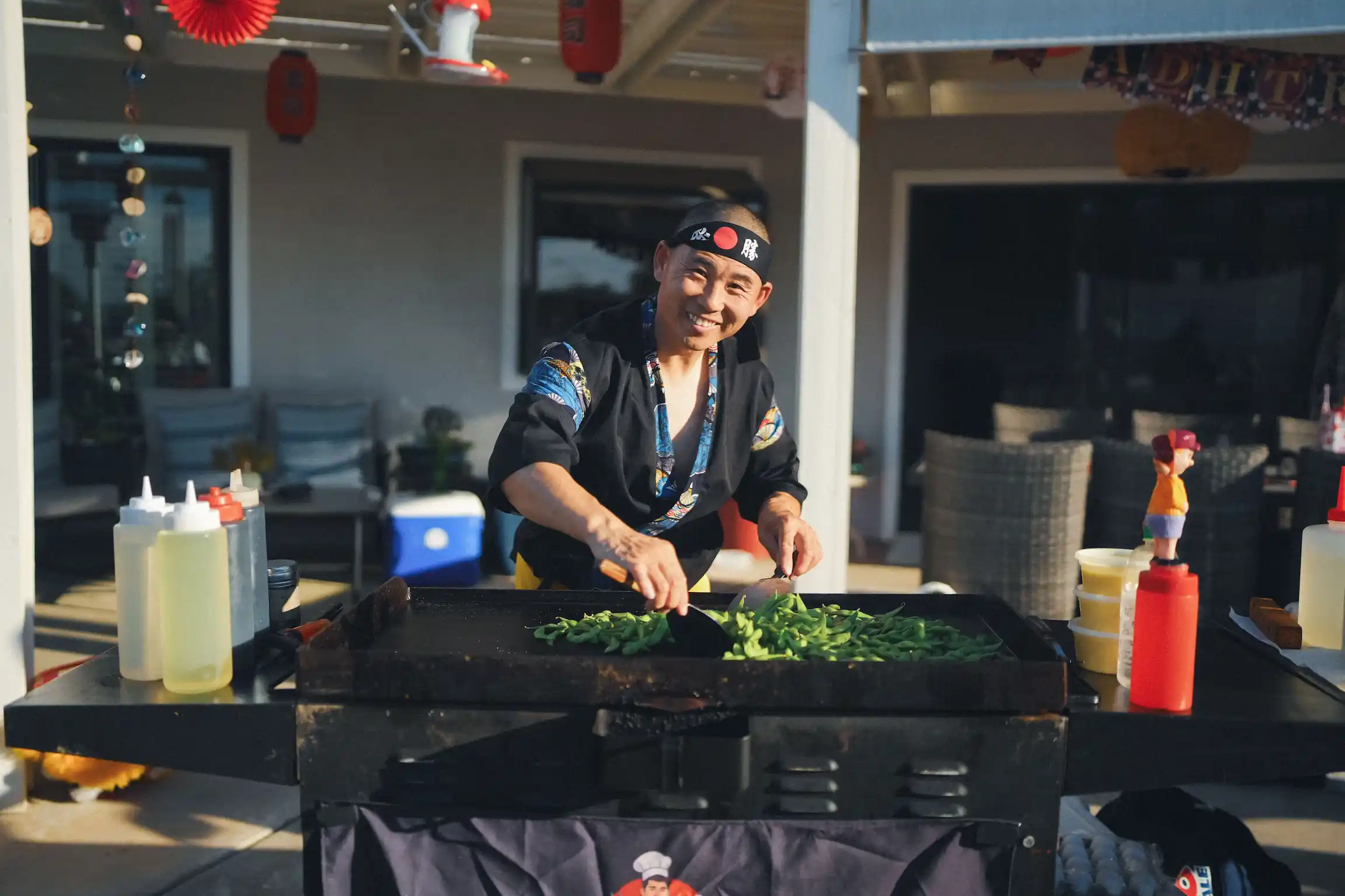 Hibachi at home
